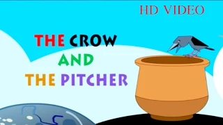 The Crow  And The Pitcher Story for Kids
