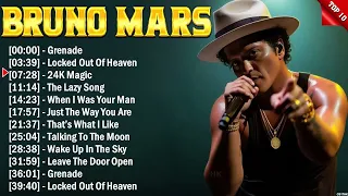 Bruno Mars Top 10 Hits All Time - Hot 10 Songs This Week 2024