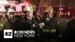 FDNY provides update on massive Bushwick, Brooklyn supermarket fire