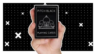 Pitch Black Playing Cards by Cartamundi || Deck Review by wcklx