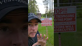 Alex Murdaugh. NO TRESPASSING SIGN @ His Estate!