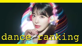 IZ*ONE Dance Ranking (ranked by a dancer)