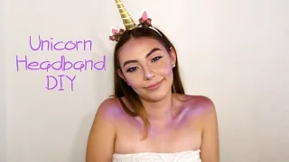 Unicorn Headband DIY | HALLOWEEN | Nicolle ZM