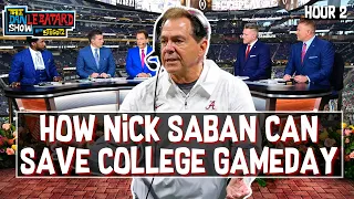 How Nick Saban Could Save ESPN's College Gameday Broadcasts| The Dan Le Batard Show with Stugotz