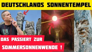 Der SONNENTEMPEL | Die EXTERNSTEINE während der SOMMERSONNENWENDE☀️