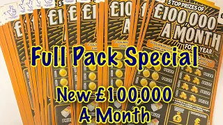 Wow Full Pack New £100,000 a month £5 Card