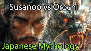 Story of Susanoo and Orochi | Japanese Mythology Explained | Japanese Mythology Stories | ASMR Sleep