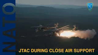Czech Joint Tactical Attack Controllers during Close Air Support training