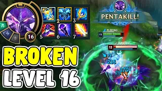 KASSADIN AUTO WIN LEVEL 16 STRATEGY GETS EASY PENTAS IN SEASON 12 | Kassadin Mid Guide S12