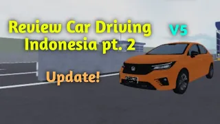 Review Update Car Driving Indonesia (CDID) pt. 2 | Roblox Indonesia