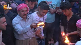 Çejna Sere sale Yezidyan le Lalish Nurani 10.04.2017 - Ezdan TV