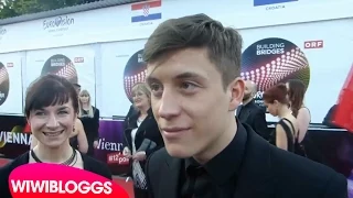 Eurovision 2015 red carpet: Loic Nottet (Belgium 2015) interview | wiwibloggs