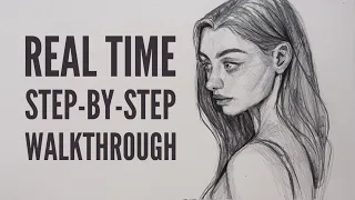 Real time portrait drawing | live audio