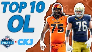 The Top 10 Offensive Linemen In The 2024 NFL Draft