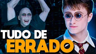 TUDO de ERRADO com HARRY POTTER E A ORDEM DA FÊNIX