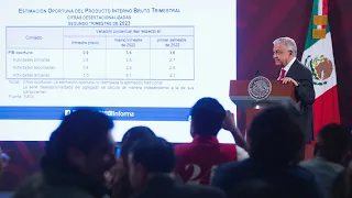 CFE avanza en electrificación de vías del Tren Maya. Conferencia presidente AMLO