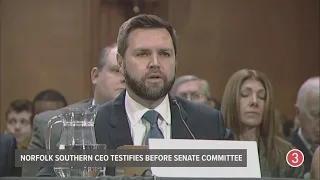 Ohio train derailment: Sen. J. D. Vance addresses Senate committee