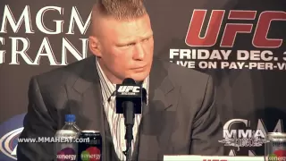 UFC 141: Lesnar vs Overeem Pre-Fight Press Conference (Complete and Unedited)