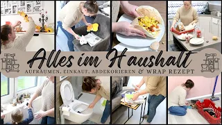 XXL Get it all done / Alles im Haushalt / XXL Aufräum Motivation / Wrap Rezept schnell & einfach