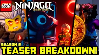 Ninjago Dragons Rising SEASON 2 Teaser Trailer Breakdown! 🐺 Details You Missed!