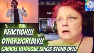 Gabriel Henrique  - Stand Up (Cover)!!! Reaction!! Stunned!!