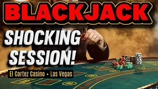 🎴I'm Speechless! « Blackjack @ El Cortez Casino | Double Deck | Side Bets