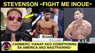 Casimero “Maghahanap Ako Conditioning Sa America Ako Magtraining” stevenson Gusto Makalaban Si Inoue