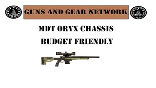 MDT Oryx Chassis Savage Model 10 (Budget Friendly)