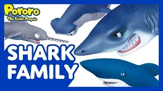 Meet Pororo and Friends Ep.11 Shark Family | Meet our clumsy sharks! | Pororo the Little Penguin