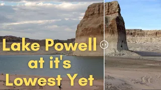 Lake Powell is officially the lowest it has ever been