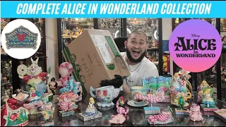 Complete Disney Jim Shore Alice In Wonderland Collection