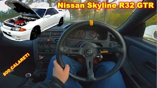 Conduc pentru prima data un Nissan Skyline R32 de 800+HP GTR