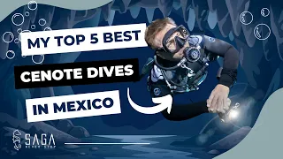 TOP 5 Best CENOTE Dives in Mexico