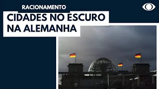 Cidades na Alemanha já estão no escuro com o racionamento