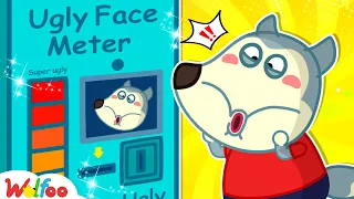 Let's Play The Ugly Face Meter by Wolfoo! - Funny Stories with Toys for Kids 🤩 Wolfoo Kids Cartoon