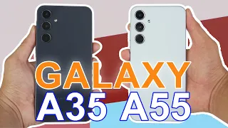 So sánh Galaxy A35 5G vs A55 5G: CHÊNH NHAU 2 TRIỆU MUA MÁY NÀO !!??