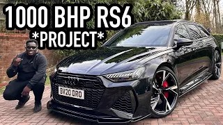 MY *1000HP AUDI RS6 C8* BUILD FIRST DRIVE! PT 1