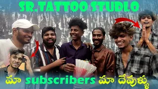 Gully Poris Gang Opening SR Tattoo Studio || Sai Sana || Rishi style official  || Sree Prabha