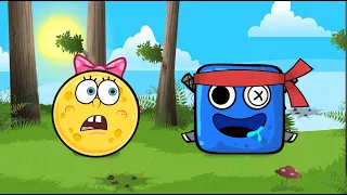 Red Ball 4 | SpongeBob Ball Vs Rainbow Friends Boss In Stage 2