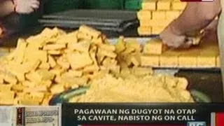 OC: Pagawaan ng dugyot na otap sa Cavite,   nabisto ng On Call