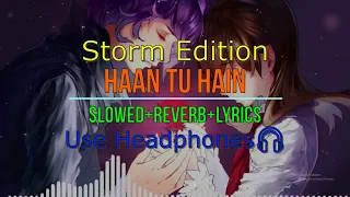 Haan Tu Hain [Slowed+Reverb+Lyrics] - KK ,Pritam | Jannat | Storm Edition | Lofi Remake