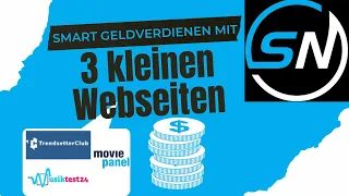 Ich VERDIENE bei 3 Webseiten mit SEHR wenig Aufwand online Geld! (Erfahrung + Tutorial)