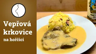 Vepřová krkovice na hořčici | Těhotnej kuchař