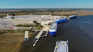 GPA adding fourth berth in Brunswick, extending Ro/Ro vessel berthing space