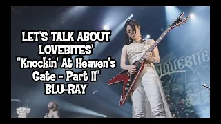 Let’s Take A Look At LOVEBITES “Knockin’ At Heaven’s Gate” Blu-Ray #lovebites #bluray #thrashmetal