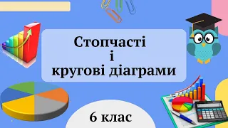 Стовпчасті і кругові діаграми. 6 клас