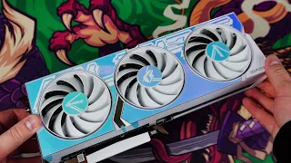 Распаковка и обзор видеокарты Colorful iGame RTX 4060 Ti Ultra W OC-V