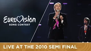 Malcolm Lincoln - Siren (Estonia) Live 2010 Eurovision Song Contest