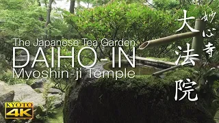 [4K] Wabi-Sabi DAIHO-IN Temple [4K] 大法院 京都の庭園・侘寂