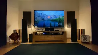 TEAC TN-3B+Cambridge Audio Evo 150+Nordost+Wharfedale Evo 4.4